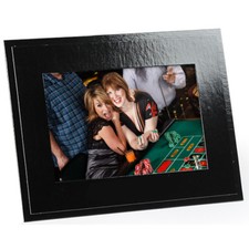 Sturdy Black Cardboard Easel Frames For 5x7 25 Pack  Same Shipping Any Qty 