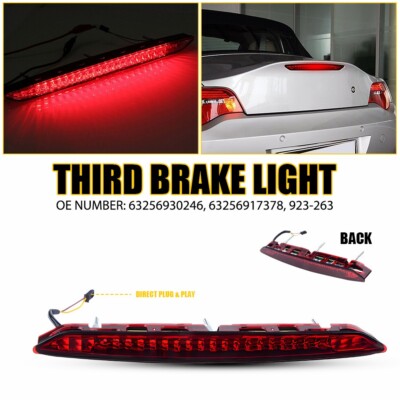 For BMW Z4 E85 2003 2004 2005 2006 2007 2008 Red LED 3RD Third
