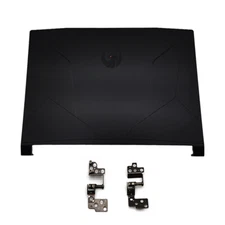 New For MSI Bravo 15 B5DD MS-158K Black Top Back Cover/ Hinges 30758KA222 15.6in