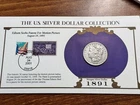 1891 O Morgan Dollar VF US Silver Dollar Collection & Postal Stamp (Raw12114) NX