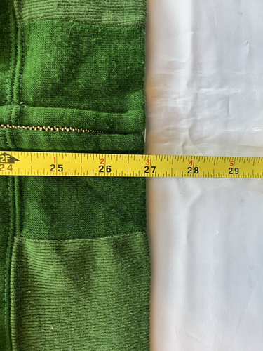 Vintage 1980s Cargill Hybrid Seed Men's XL Green Hooded Zip Up Sweatshirt - Picture 6 of 14
