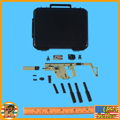 Compact Weapons 2 - Vector SMG Olive B - 1/6 Scale - Easy Simple Action Figures