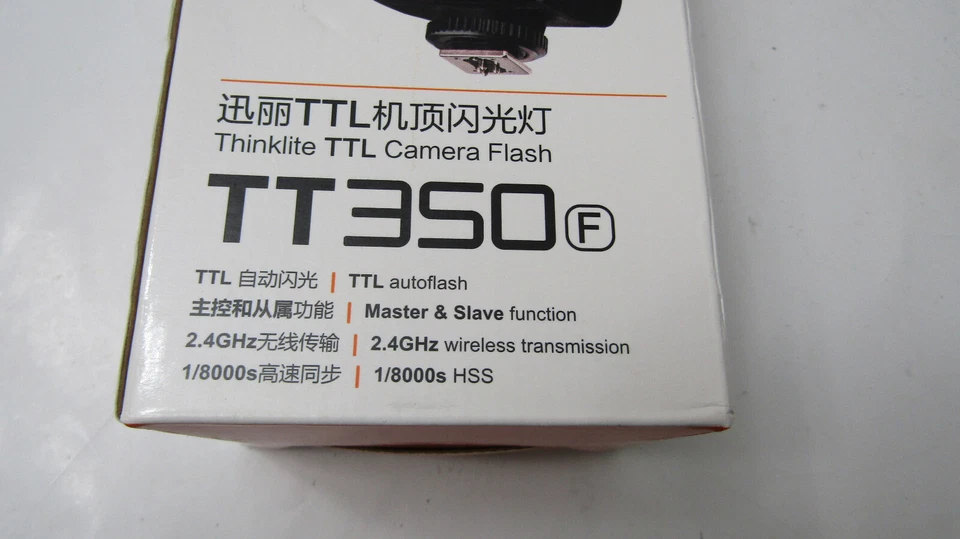 Godox TT350F Mini Thinklite TTL AutoFlash for Fujifilm Cameras-New in Retail Box - Image 4 of 4