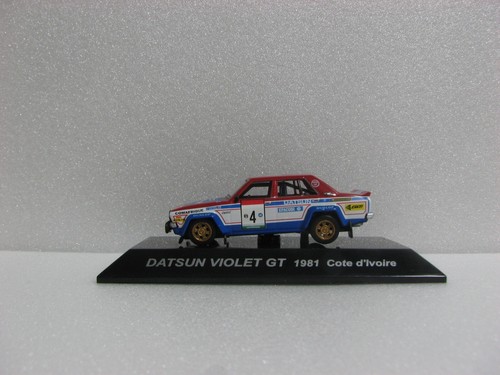 DATSUN VIOLET GT 1981 Cote d'lvoire Car No,4 1/64 CM's Diecast model - Picture 6 of 11