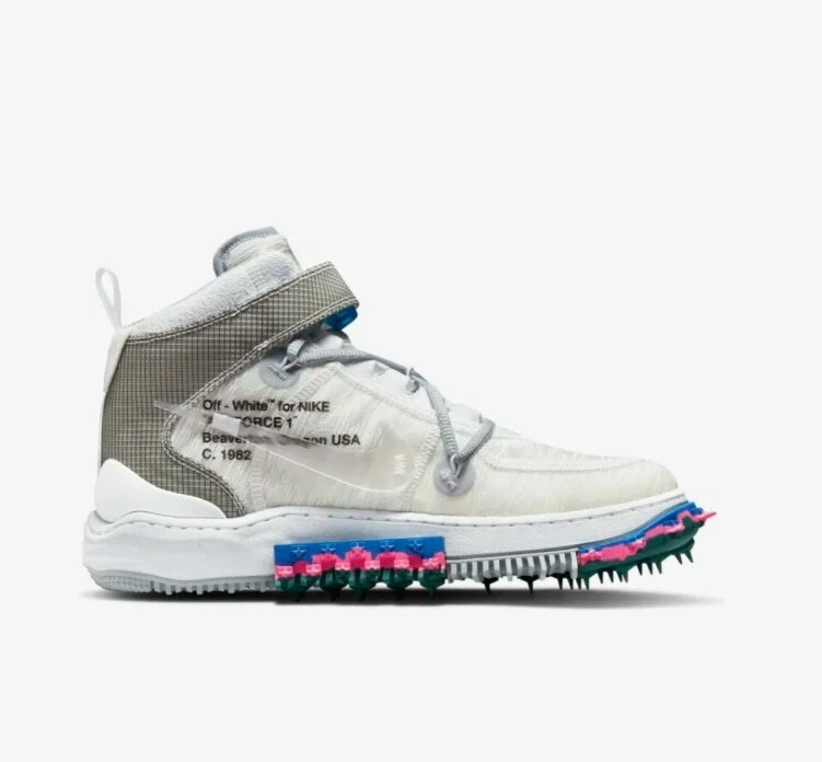 Air Force 1 Mid x Off-White™ Sz 10.5 White DO6290-100 Virgil