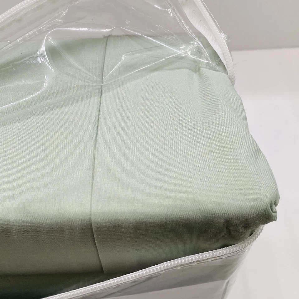 Juego de sábanas Tahari Home King 6 piezas verde salvia NUEVO Foto 3 de 3