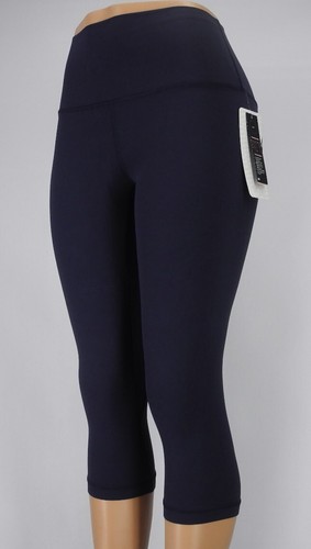 NEW LULULEMON Align Crop 4 Midnight 