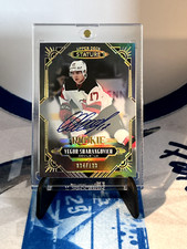 2020-21 UD Stature Yegor Sharangovich Rookie Card Rookie Auto 94/199 RC. rookie card picture