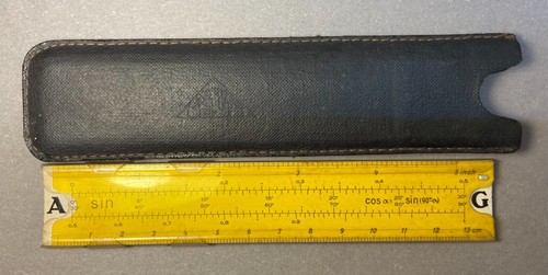 Dr.Ing.Seehase 1940s WW2 slide rule MATHEMATICS CALCULATOR British USA Patent