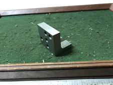 MACHINIST LATHE MILL Tool Makers Micro Ground Set Up Angle Block DrZz