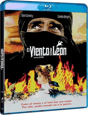 Der Wind und der Löwe- Sean Connery, Candice Bergen -Blu-Ray  Dt. Ton NEU