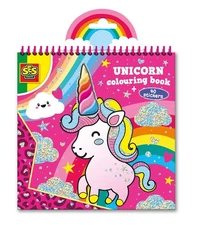 SES Creative 111 Unicorn colouring book, Several