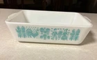 Vintage Pyrex Amish Butter print Refrigerator Dish 0503 1.5 Q No Lid