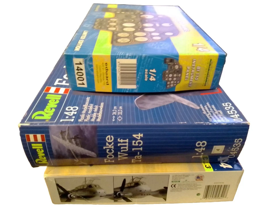 Konvolut: 1:48 Dt. LW ,2xRevell,Eduard ,Gebraucht ,OvP - Bild 3 von 4