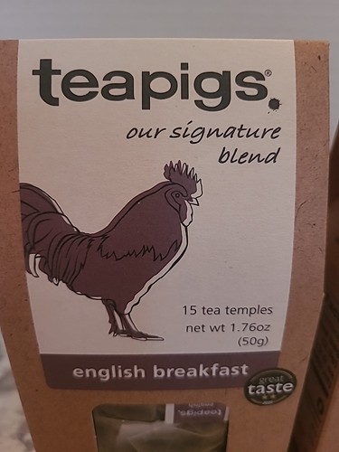 2-🟢Teapigs Everyday Brew 15 Teestempel English Breakfast Gourmet Tee Teebeutel - Bild 2 von 7