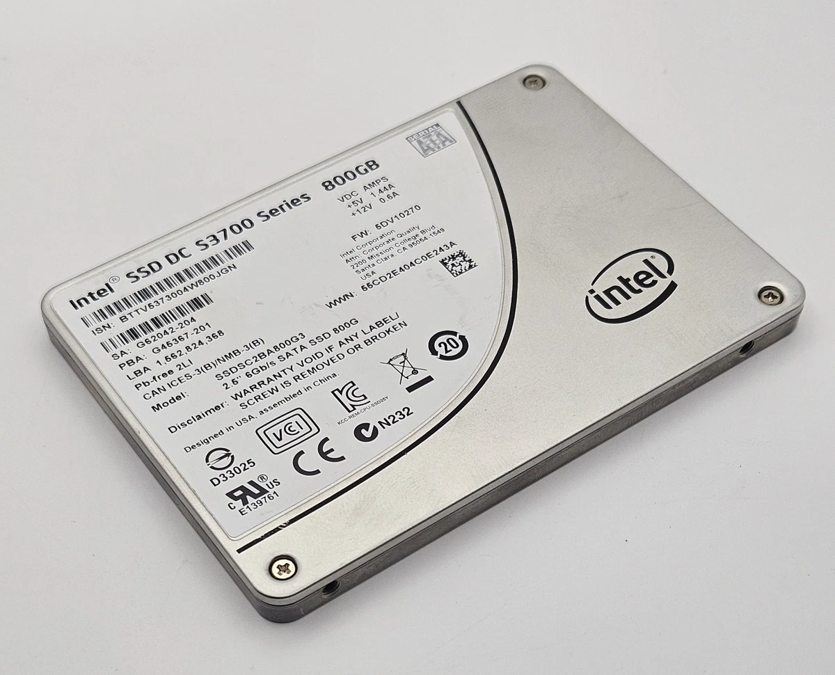 Intel Solid State Drives GB 800 for sale | eBay