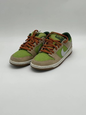 Nike SB Dunk Low Pro Escargot   Sesame / Pear   Pre-Owned   Size 9