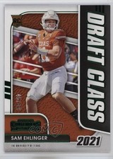 2021 Panini Contenders Draft Picks Draft Class Blue 45/99 Sam Ehlinger #20 ux1