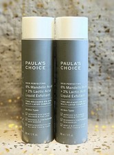 2x Paula's Choice 6 Mandelic Acid  2 Lactic Acid Exfoliant 88ml/3 fl oz NWOB 