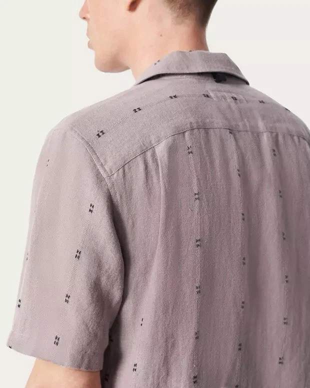 Rag & Bone - Men - Shirt - L - Avery - Embroidered - Designer - Brand New - Image 4 of 4