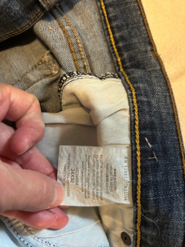 Wrangler Men’s Relaxed Bootcut Jeans 34x30 – Pre-Owned - Picture 5 of 5