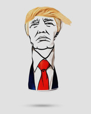 Pins And Aces Trump Golf Driver Headcover NEW