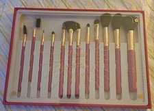 Daxtars Premium Makeup Brush Set 12 Pc Hot Pi...