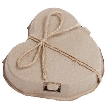 50Pcs Paper Pulp Egg Cartons 3 Count Heart Shaped Paper Pulp Egg Container SALE 