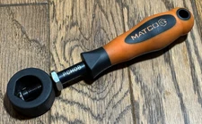 Matco Tools Punch & Chisel Holder Screwdriver Handle Orange Soft Grip Adjustable