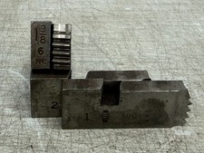 OSTER Symbol 300 Bolt Threading Dies 1-3/8 - 6 NC Threads per Inch 12212 Used