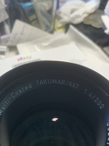 Asahi Super-Multi-Coated Takumar 6x7 200mm 1:4/200 Lens From JAPAN - Picture 2 of 2