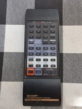 Genuine Sharp Video Cassette Recorder Remote Control CD-X17