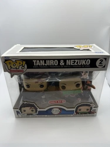 Funko Pop Demon Slayer Tanjiro Nezuko 2-Pack Target Exclusive