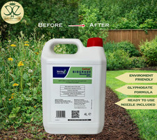 EXTRA STRONG GLYPHOSATE WEEDKILLER 4L PROFESSIONAL BIOGRADE 6.69 per litre