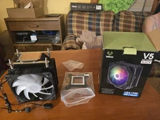 Vetroo V5 CPU Air Cooler - Black