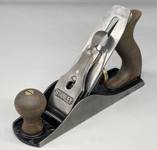 Vintage Stanley Bailey No 4 Smoothing Plane Woodworking Carpenter Old Tool