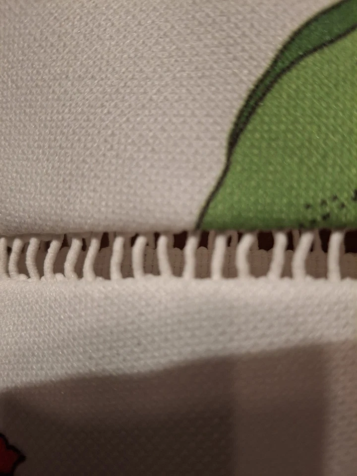 Maxi Vestido Sol Vintage Años 70 Alfreda S Verde Y Rojo Floral Sobre Poliéster Blanco  Foto 3 de 4