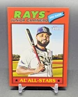 2026 Topps Heritage JUNIOR CAMINERO Base RED BORDER Rays #380