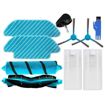 Main Side Brush Filter Mop Kit Part for Cecotec Conga 4090 5090 Vacuum Cleaners#