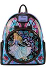 PREORDER Loungefly Disney Princess Stained Glass: Sleeping Beauty Mini-Backpack