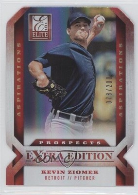 2013 Panini Elite Extra Edition Aspirations Die-Cut 78/200 Kevin Ziomek #137 0c6