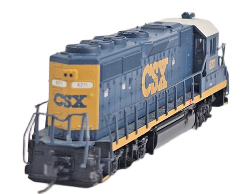 Atlas 48693 EMD GP40-2 Diesellok Spur N CSX blau & gelb Kufen OVP | Zustand: Used
