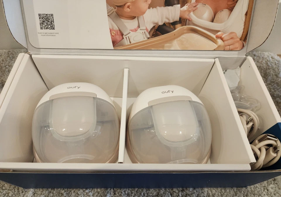 Extractor de leche portátil con calefacción Eufy E20 3 niveles de calor ~ usado Foto 4 de 4