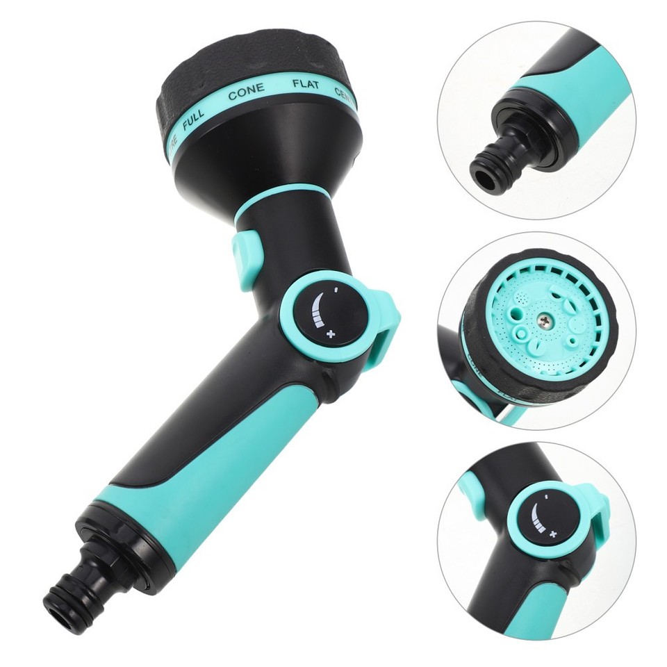 Patterns On Controller 2pcs Hose Sprayer Nozzle, Adjustable 10 Patterns, Thumb Control Design ...