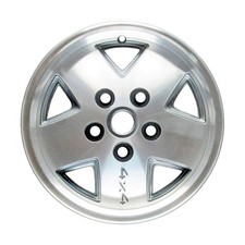 15x7 5 Slot Used Aluminum Wheel Painted Silver 560-1320 15x7 5 Slot Used Aluminum Wheel Painted Silver 560-1320