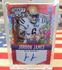 Jordon James UCLA 2015 Panini Prizm Draft Picks RC AUTOGRAPHS PRIZMS RED POWER