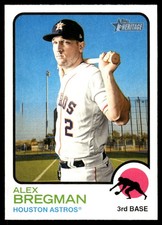 Alex Bregman 2022 Topps Heritage #104 Astros MLB READ FREE SHIPPING AutographDen