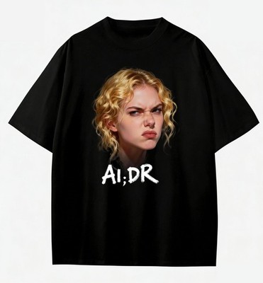 180g Sassy Angry Girl AI;DR Graphic Tee Y2K Edgy Streetwear T-Shirt for Gen Z