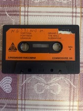 Linguaggio Macchina C64 Commodore 64 ZX Spectrum Cassetta Originale Non Testata
