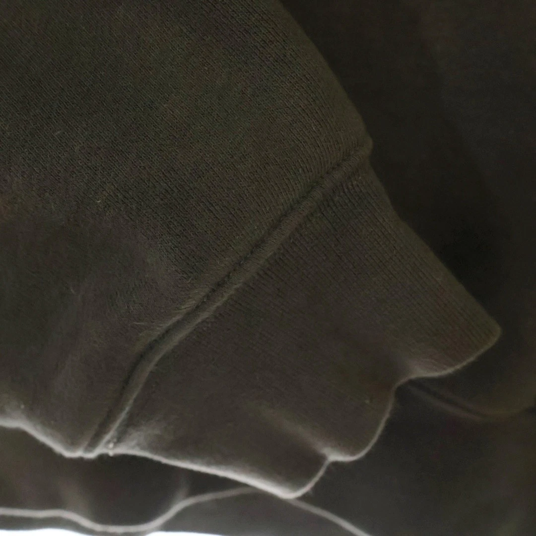 Felpa con cappuccio FEAR OF GOD ESSENTIALS logo feltro anteriore marrone usata d581ebe1165b4c6c6